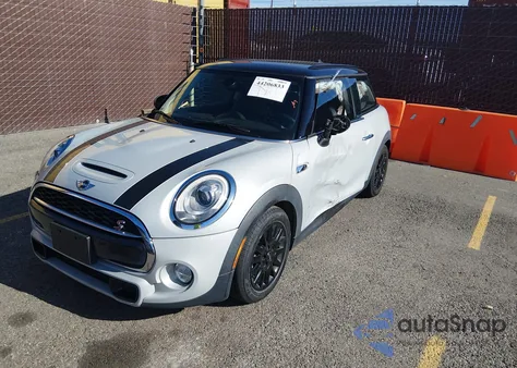 2017 Mini Hardtop Cooper S z USA, uszkodzony, nr VIN WMWXP7C55H2A45297